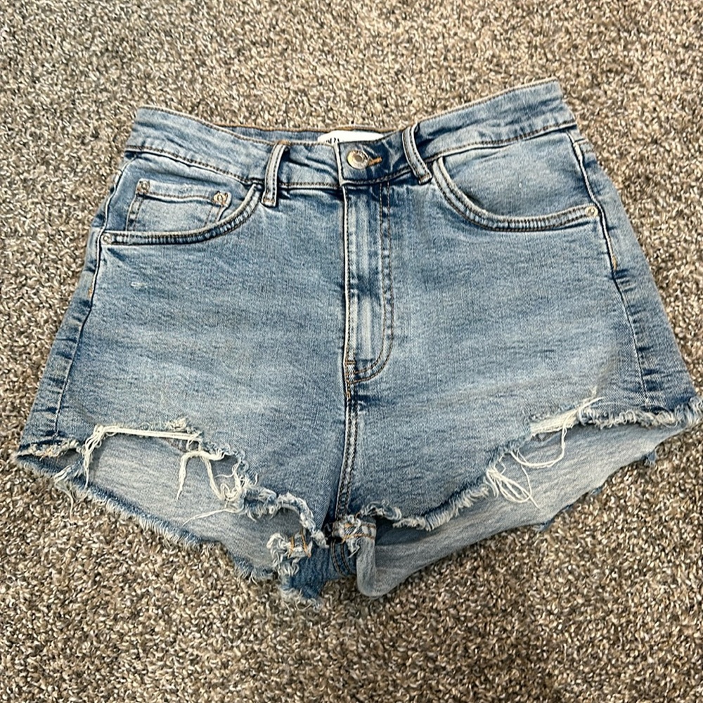 ZARA Jean Shorts